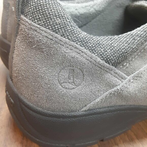 Lands’ End Women's All Weather Insulated Suede Leather Zip Moc Shoes Sz 9.5B - Picture 10 of 10